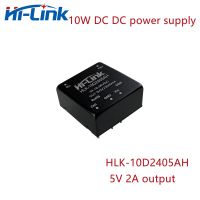 【2023】 Aflatoon Electronics จัดส่งฟรี Hi-Link 10วัตต์5โวลต์2A เอาท์พุท Dc แหล่งจ่ายไฟ Dc 18-36โวลต์อินพุต HLK-10D2405AH 87% ประสิทธิภาพแยก Dc Dc โมดูลพลังงาน