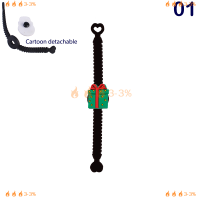 ???3-3% สร้อยข้อมือธีมคริสต์มาส1ชิ้นวัสดุพีวีซีนุ่มของขวัญน่ารักสำหรับเด็กของขวัญน่ารักการ์ตูนซานตาคลอสกวางเกล็ดหิมะ