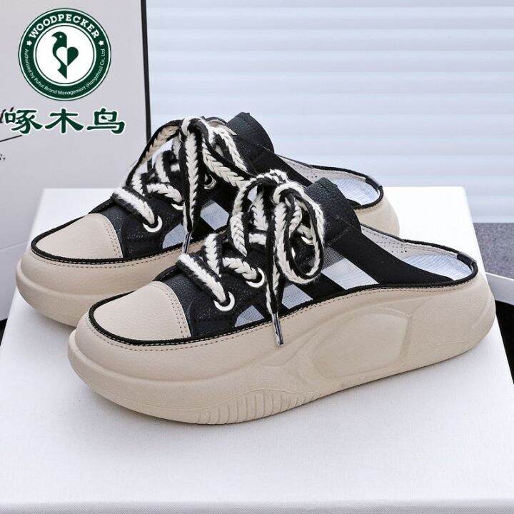 hot-sale-woodpecker-baotou-womens-outerwear-2023-summer-new-fashion-all-match-thick-soled-non-slip-comfortable-casual-half-slippers