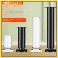 GOTORADE เหล็กไร้สนิม ขาเฟอร์นิเจอร์ อะไหล่สำหรับเปลี่ยน ปรับได้ปรับได้ เท้าปรับระดับโซฟา ของใหม่ ทนทานต่อการใช้งาน ขาโต๊ะ ของใช้ในครัวเรือน