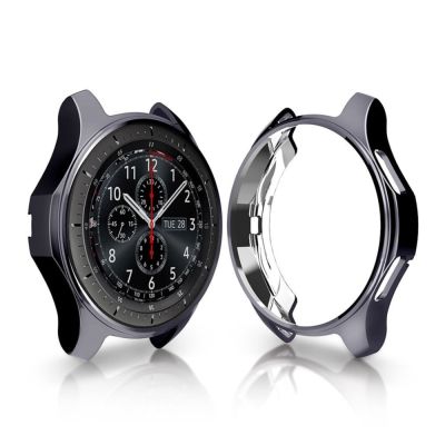 Case for Samsung Galaxy watch 42mm 46mm S3 Frontier/Classic cover electroplated Gear s3 active 2 sport Protective case 20mm 22mm Cases Cases