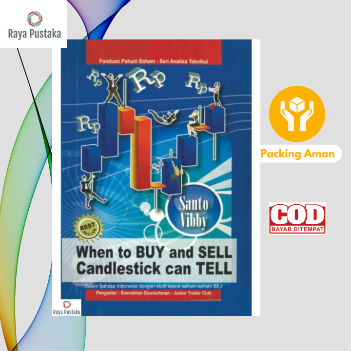 Buku When To Buy and Sell Candlestick can Tell Penulis Santo Vibby