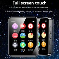 Full Touch Screen MP3 Player BT5.0 HiFi Walkman Music Player Built-in Speaker With E-book Recording FM RadioVideo New Arrivals