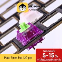 Plate Foam Pad (ติดตำแหน่ง Upper plate) Custom Keyboard 120 ชิ้น Lube Switch ลูป mechanical Keyboard Hotswap