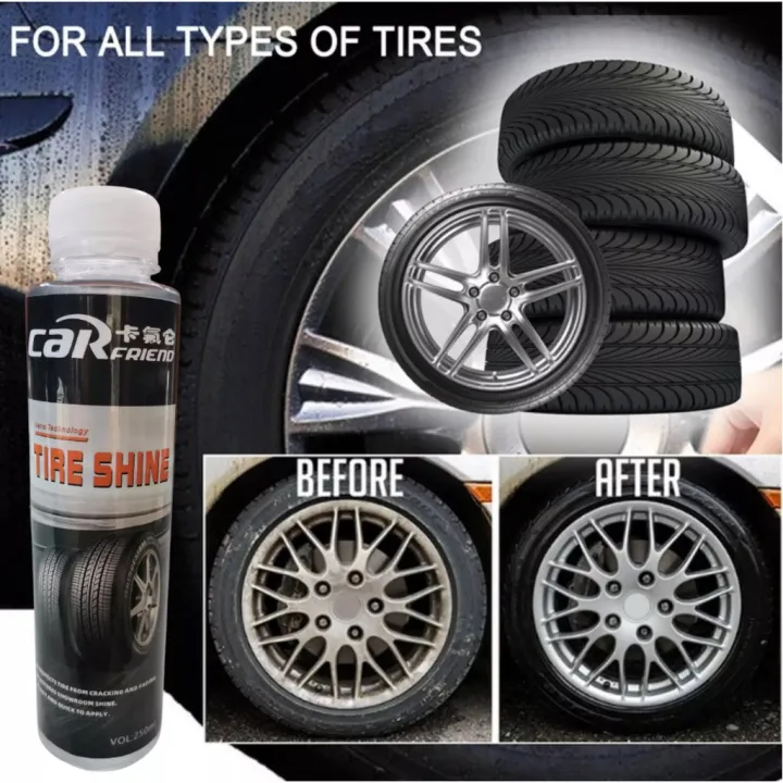 CAR FRIEND TIRE SHINE 250ML | Lazada PH