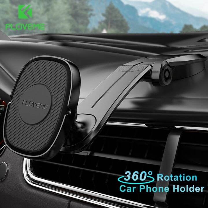 FLOVEME S1 Center Console Folding Arm Bracket Car Phone Holder