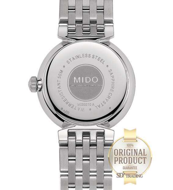 mido-dorada-quartz-ladies-watch-25mm-รุ่น-m033-210-11-031-00-สีเงิน