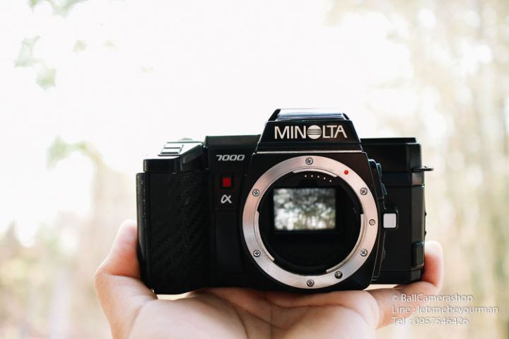ขายกล้องฟิล์ม-minolta-a7000-serial-13207356-สำหรับตั้งโชว์