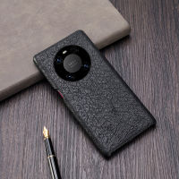 Genuine Leather Phone Case For P20 P30 Lite P40 P50 Pro case For Mate 40 RS 30 20X 10 Luxury Natural Cowhide Back Cover