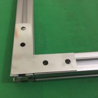 90 Degree Joint Board Plate Corner Angle Bracket Connection Strip for Aluminum Profile 2020/3030/4040/4545 L Cross