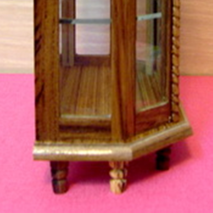 ตู้-กระจก-โชว์-ของ-ตู้-โชว์-ไม้-สัก-ตู้ไม้สักจิ๋วลายไทย-ทรง-6-เหลี่ยม-กระจก-ตู้โชว์-ชั้นวางโมเดล-ตุ๊กตา-ของจิ๋ว-แต่งบ้าน-collectibles-miniature