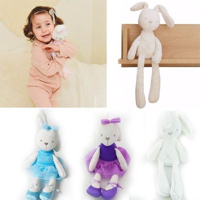 kawaii Bunny Plush Toys Rabbit Stuffed Animals Dolls Soft Toys Baby Bed Pillow Appease Toy Kids Children Birthday Easter Gifts