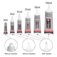 B7000 Multi Purpose Glue 3ml 9ml 15ml 25ml Jewelry Repair Glue B-7000 Precision Applicator Clear Phone Repair Adhesive Universal Adhesives Tape