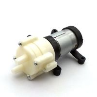 DC 6-12V R385 Aquarium Aquarium Water Gas DC Diaphragm Pump Tea Making Machine Air Pump Small Pumping Pump Motor Accessories