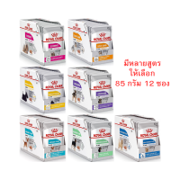 อาหารเปียกสุนัข Royal Canin สูตรพิเศษ 1 กล่อง (85g 12 ซอง)