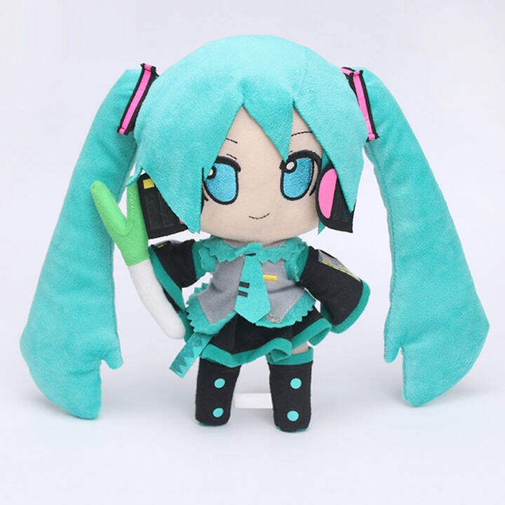 24cm Hatsune Miku vocaloid series snow Hatsune Miku Plush Toy Doll ...