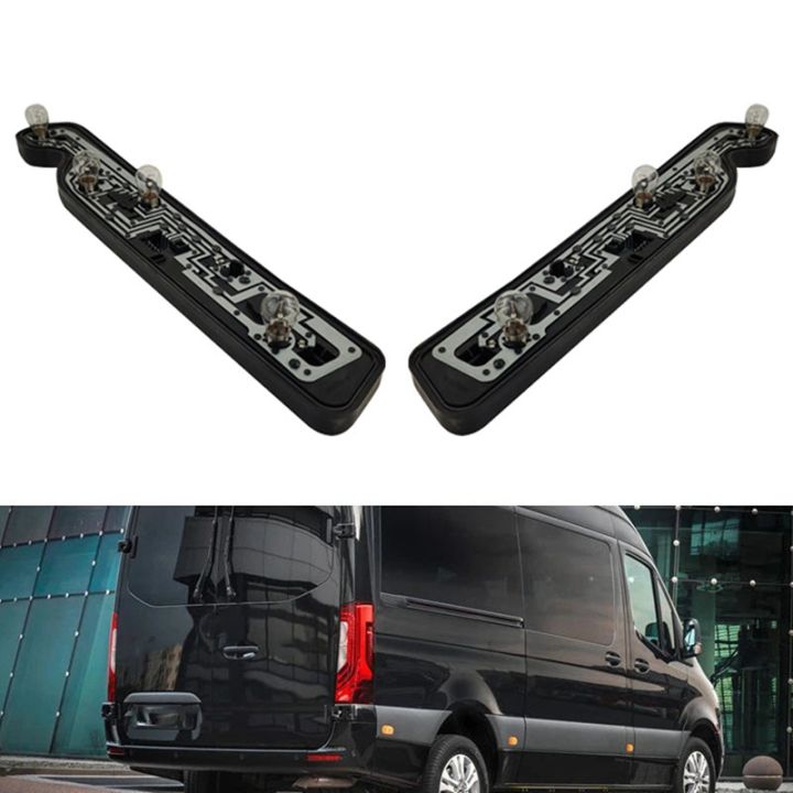 แผงวงจรไฟท้ายรถยนต์พร้อมหลอดไฟสำหรับ-benz-sprinter-w910-w907-2019-2022ซ้าย