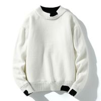 Sweaters For Men Fashion Clothing Full Sleeve Casual Sweatshirt Knitted Sweaters Hip Hop Autumn Winter Tops