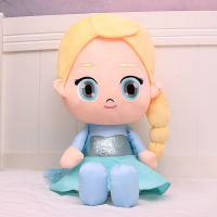 Cartoon Movie Elsa Princess Plush Toy Soft Stuffed Animals Plush Kawaii Room Decor Toys For Kids Girl Gifts