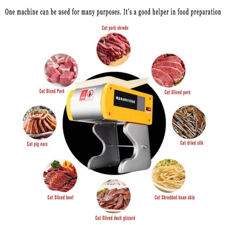300W Powerful Electric Meat Grinder Home Sausage Stuffer Meat Mincer