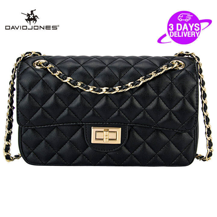 David Jones Paris sling bag for women leather crossbody bag messenger