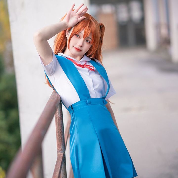 DECALE Uniform Party Suit Clothes Asuka Langley Soryu Rei Ayanami Asuka ...