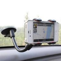 Universal Double-headed Car Windshield Suction Cup Type Mobile Phone Holder Adjustable Angle For Car Navigation Phone Bracket