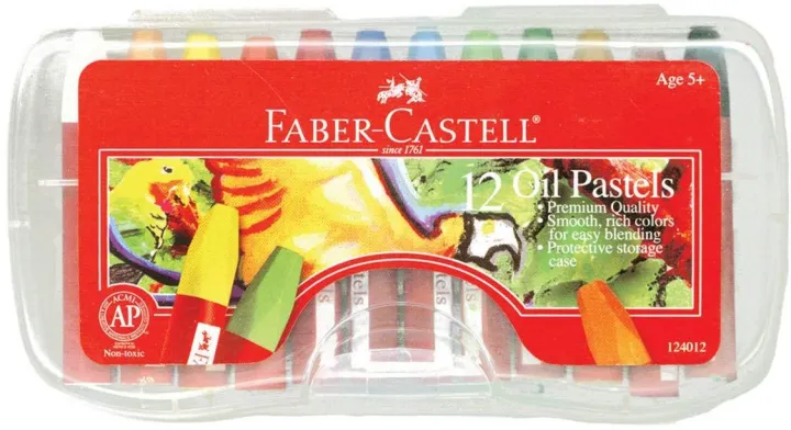 Oil Pastel Faber-Castell 24 S Set - Vibrant, Blendable