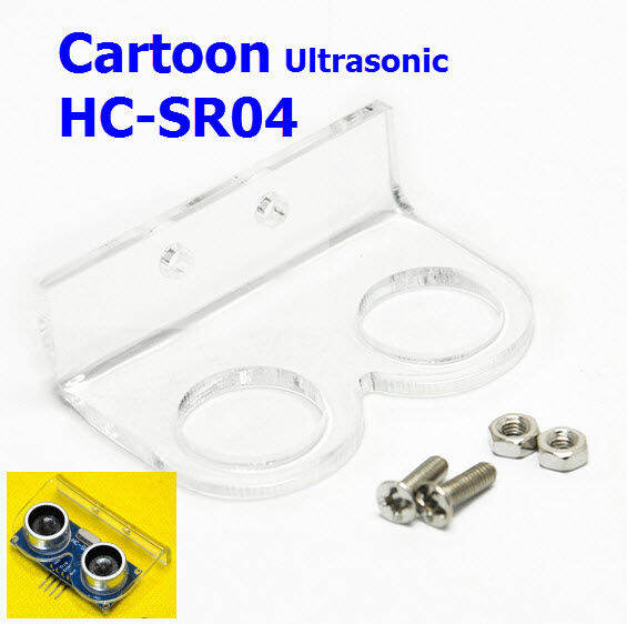 Cartoon Ultrasonic Sensor Mounting Bracket For Hc Sr04 Smart Car Th 6395