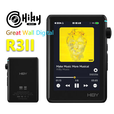 2022ใหม่ผู้เล่น MP3 HiBy R3 Pro Saber เครือข่ายสตรีมมิ่งเพลง HiRes Lossless Digital Audio Tidal MQA 5Gwifi LDAC DSD Web วิทยุ Dual ES9219 Hiby R3pro Saber 2022