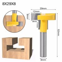 T-Slot Milling Cutters T-Slot Amp; T-Track Slotting Router Bit-8Mm Shank สำหรับเครื่องตัดสิ่วงานไม้