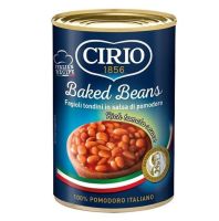 CIRIO Baked Beans 420 g. ถั่วขาวอบในซอสมะเขือเทศ