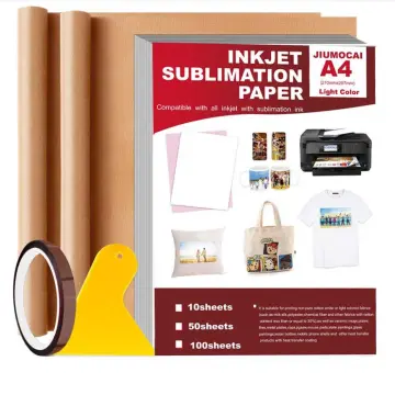 HTVRONT Sublimation Transfer Paper-A3/A4 150 Sheets 120g for Mug  Cup,T-Shirt,DIY