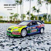 Bburago 1:32 2008 BP Ford Abu อาบารอยด์โลกทีม M/hirvonen 3 WRC DTM WTCC Rally รถรุ่นรถโลหะผสมรุ่นการจัดเก็บภาษีของขวัญ