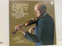 1LP Vinyl Records แผ่นเสียงไวนิล JOSEPH SZIGETI-BRAHMS VIOLIN CONCERTO IN D MAJOR (J13D164)