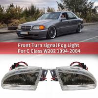 Car Fog Light Front Turn Signal Fog Light Lamp for Mercedes Benz C Class W202 1994-2004