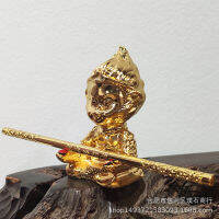 （HOT) เครื่องประดับเล็กๆของ Golden Alloy Monkey King ไม่แนะนำสำหรับรถยนต์ เครื่องประดับโลหะไม่ปลอดภัย