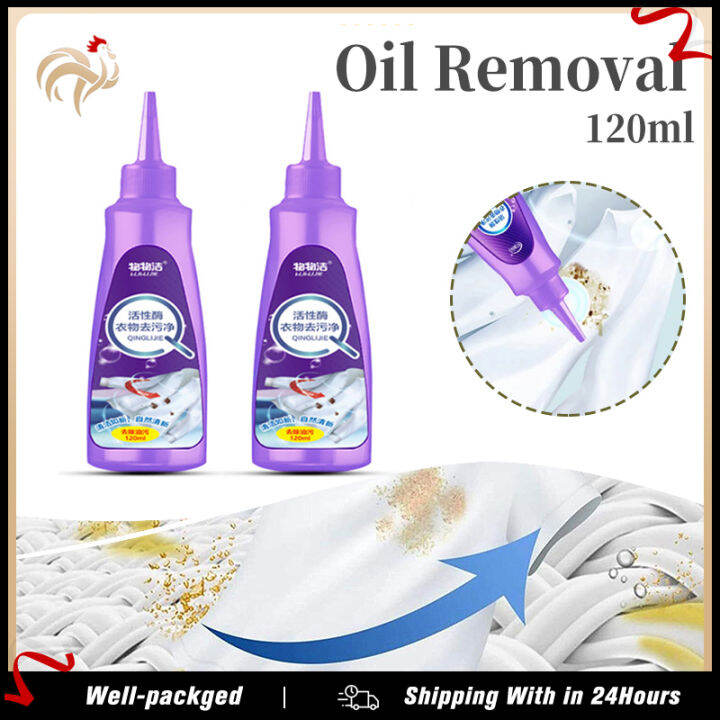 Stain Remover for Clothes Biodegradable Formula Nontoxic Fabric Stain