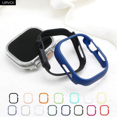 URVOI Candy PC case for apple watch ultra series 8 7 6 SE 54 cover protector for iWatch bumper Ultra-thin frame slim fit 41 49mm