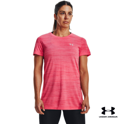 Under Armour UA Womens Tech™ Tiger Short Sleeve อันเดอร์ อาร์เมอร์ เสื้อออกกำลังกายสำหรับเทรนนิ่ง สำหรับผู้หญิง