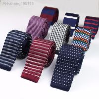 Fashion Mens Colourful Tie Knit Knitted Ties Necktie Narrow Slim Skinny Woven Cravate Narrow Neckties