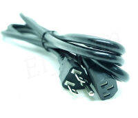 AC สายไฟ POWER CABLE Male Female ขนาด 3x1mm2 สายใหญ่ 1.8 เมตร (เกรด A)