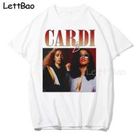 Tshirt Cardi B Tshirt Loose Tshirts For Men Korean Clothing 100% Cotton Gildan