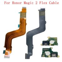 เดิมชาร์จพอร์ต USB เชื่อมต่อบอร์ดสายยืดหยุ่นสําหรับ Huawei Honor Magic 2 Main Board LCD Flex Cable Replacement Part