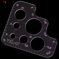 【YP】 1PCS Rounded Ruler R Rules Supply Size Template Leather Pattern