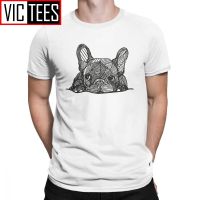 French Bulldog Puppy Dog Lover T-Shirts Men Hipster Cotton Tee Shirt Harajuku Camiseta T Shirts Adult Sweatshirt Europe 4X 5X