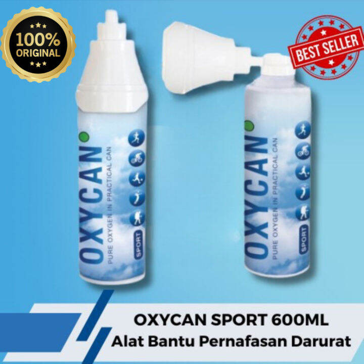 Oxycan Sport 600 Cc | Kaleng Tabung Gas Oksigen Portable | Lazada Indonesia