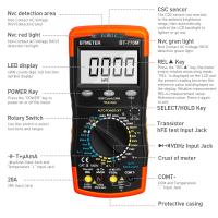 ZZOOI BTMETER BT-770M Multimeter Universal Meter 6000 Count NCV Diode AC&amp;DC Voltage AC&amp;DC Current Resistance Capacitance