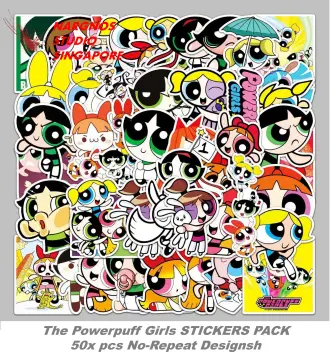 Powerpuff Girls Stickers, Journal Stickers, Scrapbooking Cartoon Network  [USA]