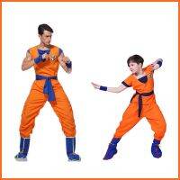 Master Roshi Parent-child Cosplay Son Goku Piccolo Adults and Kids Costume Anime Set Halloween Children Cool Outfit